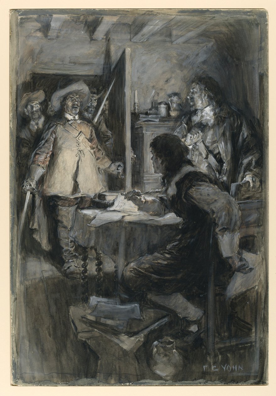 Prisão do Major Wildman de Frederick Coffay Yohn