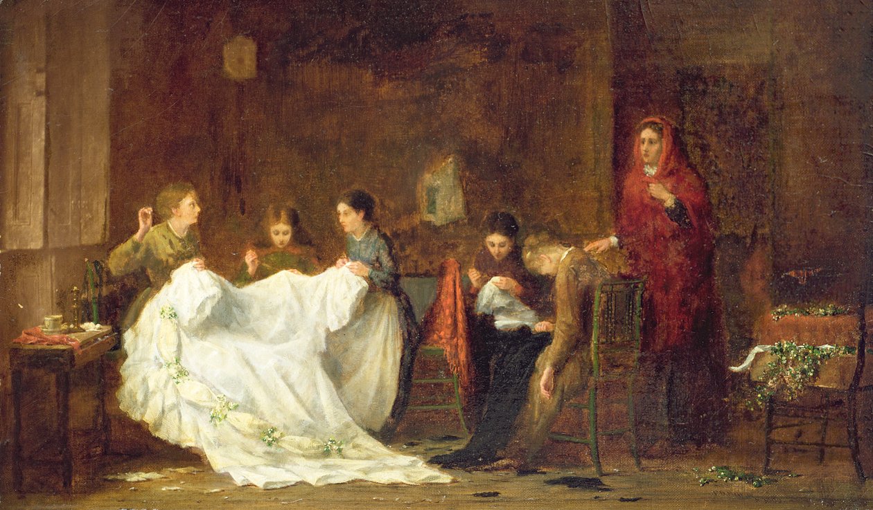 O vestido de casamento de Frederick Daniel Hardy