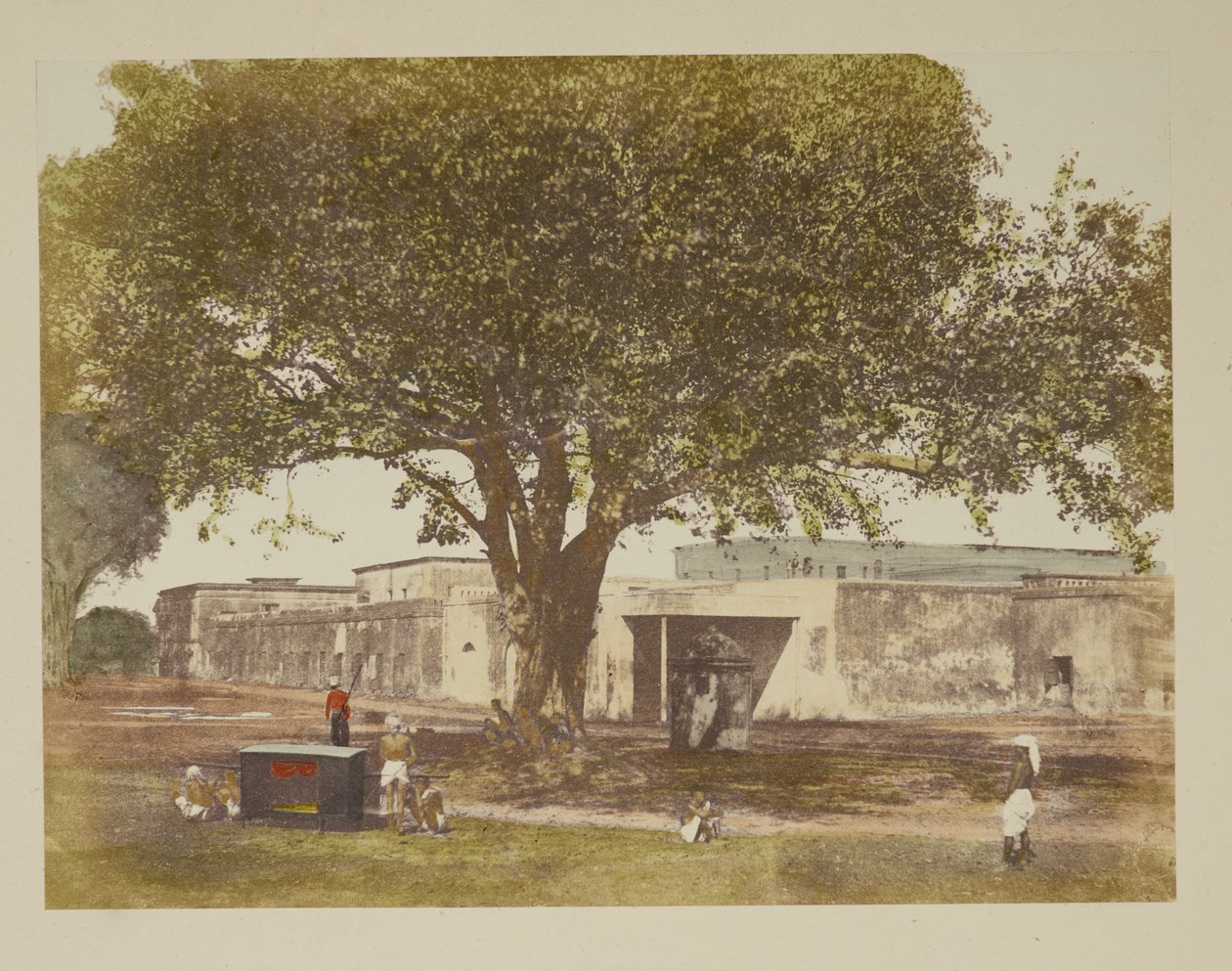 Cadeia, Calcutá. Fotógrafo: Fiebig, Frederick c 1851-1852 Vistas de Calcutá e distritos vizinhos. de Frederick Fiebig