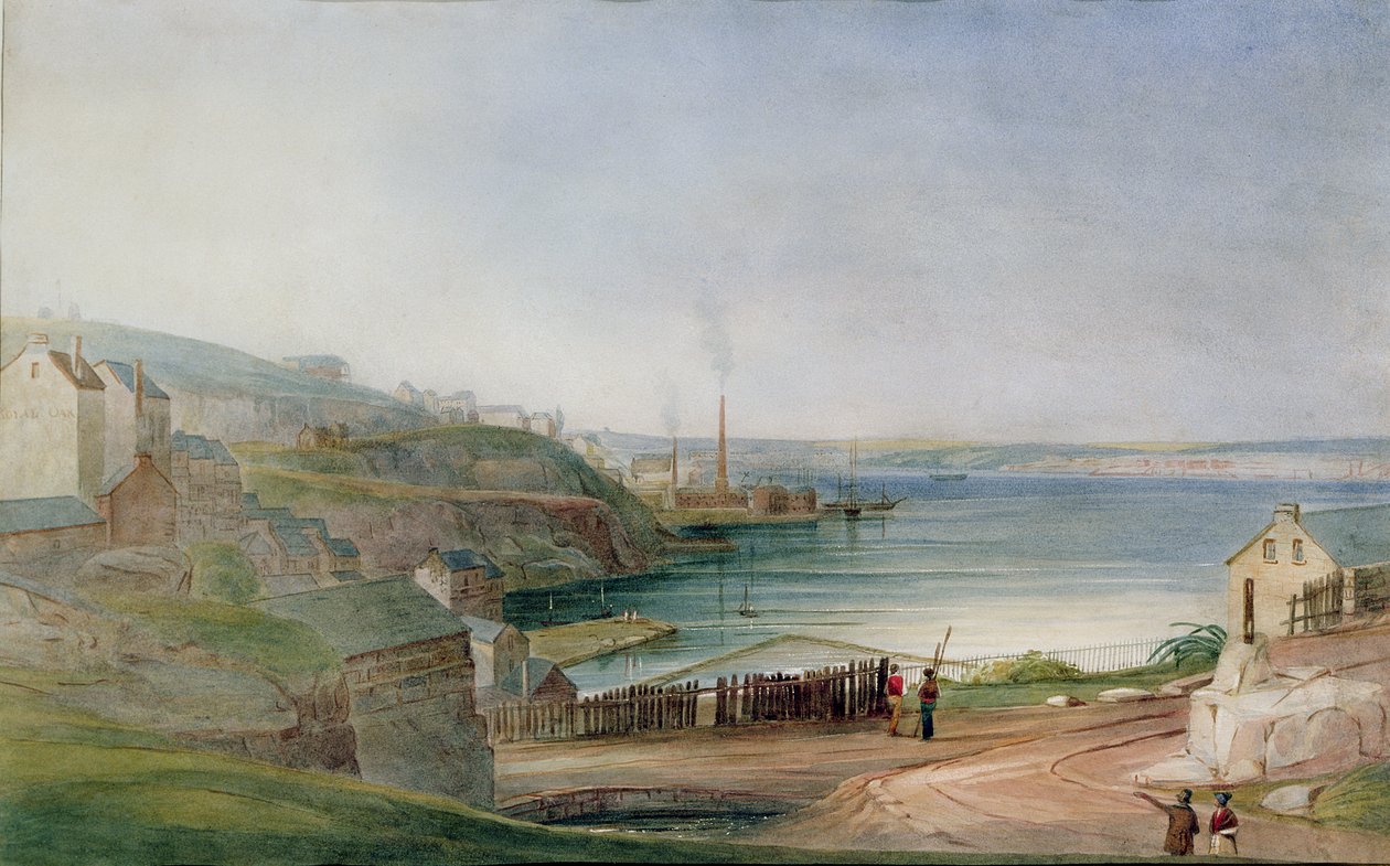 Darling Harbour de Millers Point de Frederick Garling