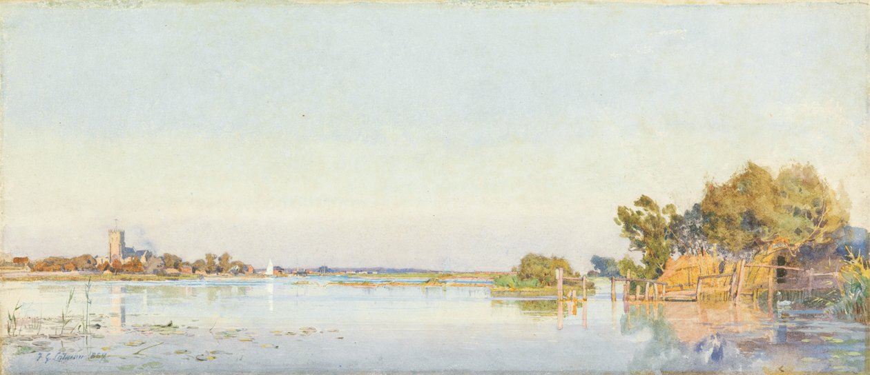 Christ Church Ferry de Frederick George Cotman