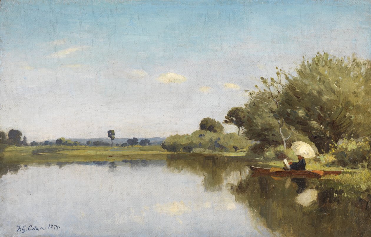 Dia de verão de 1874 de Frederick George Cotman