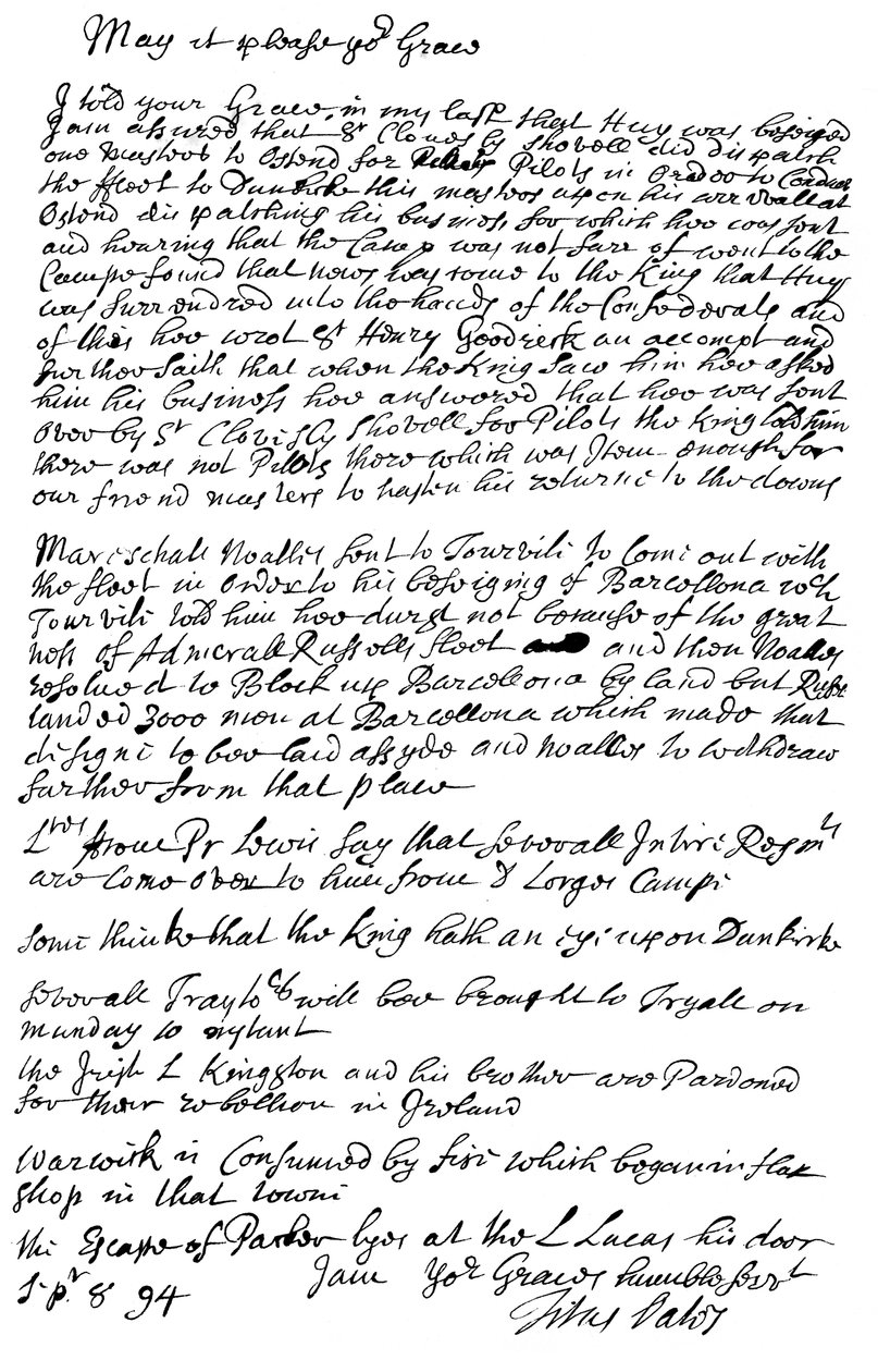 Carta de Titus Oates ao duque de Bolton, 1694 1865. de Frederick George Netherclift