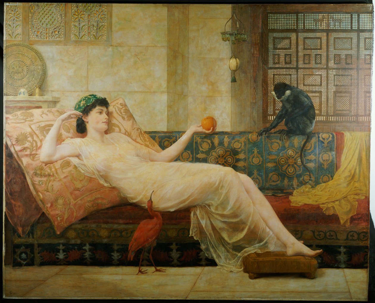 Um sonho de paraíso, 1889 de Frederick Goodall