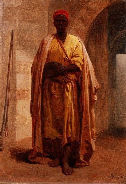 Retrato de um Jovem Árabe de Frederick Goodall