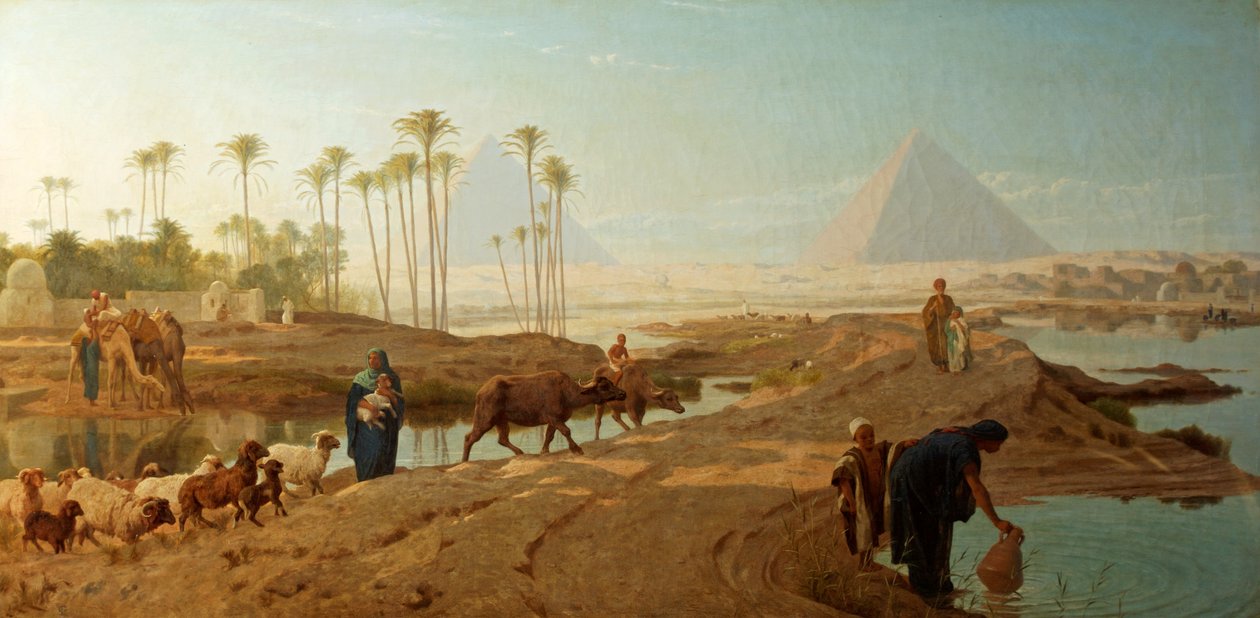 Descer o Nilo de Frederick Goodall