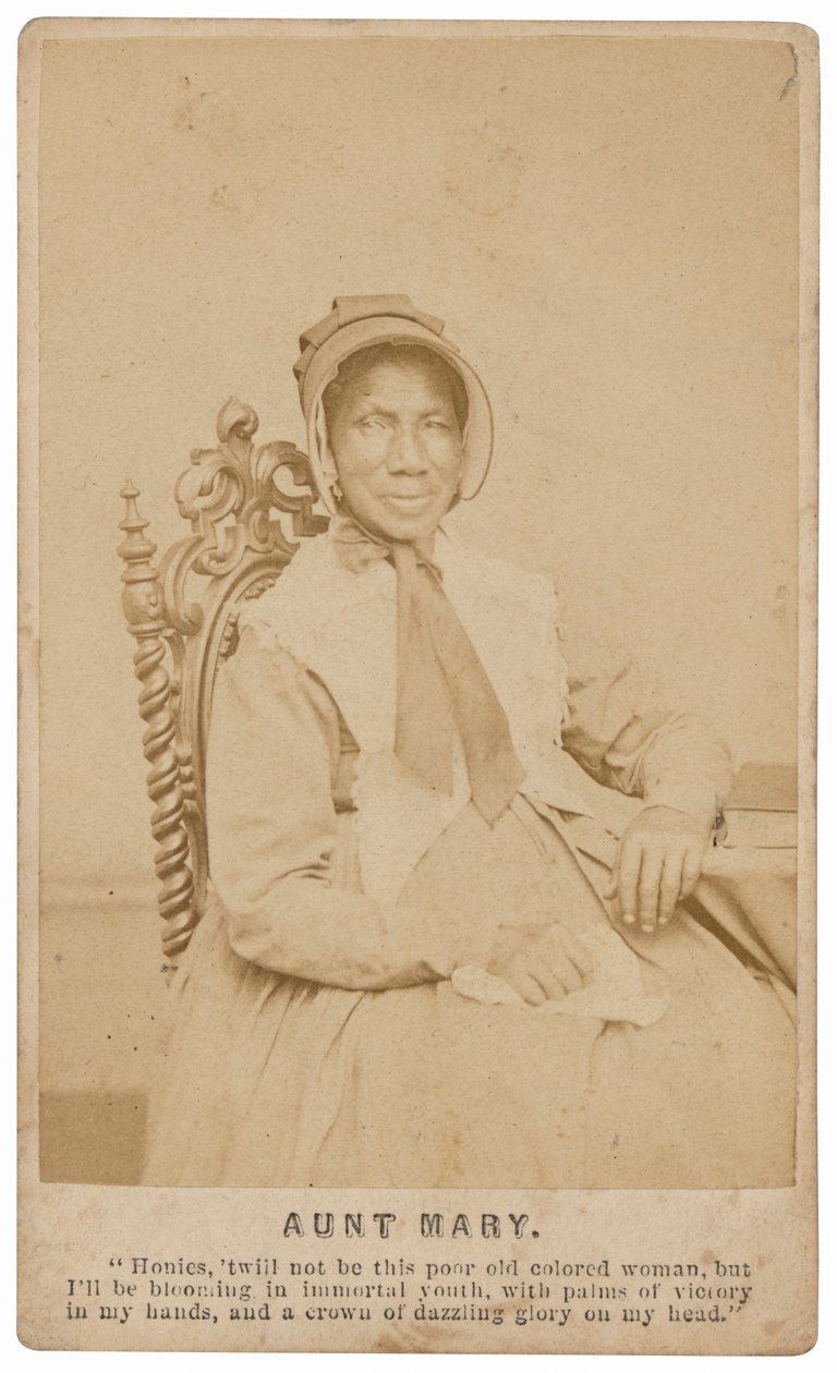 Tia Mary Dines, c. 1865 (foto) de Frederick Gutekunst