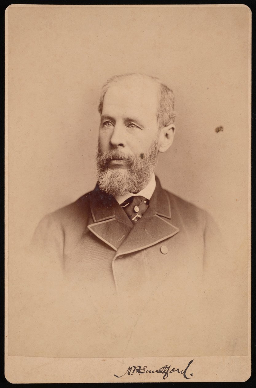 Retrato de homem não identificado, outubro de 1876. de Frederick Gutekunst