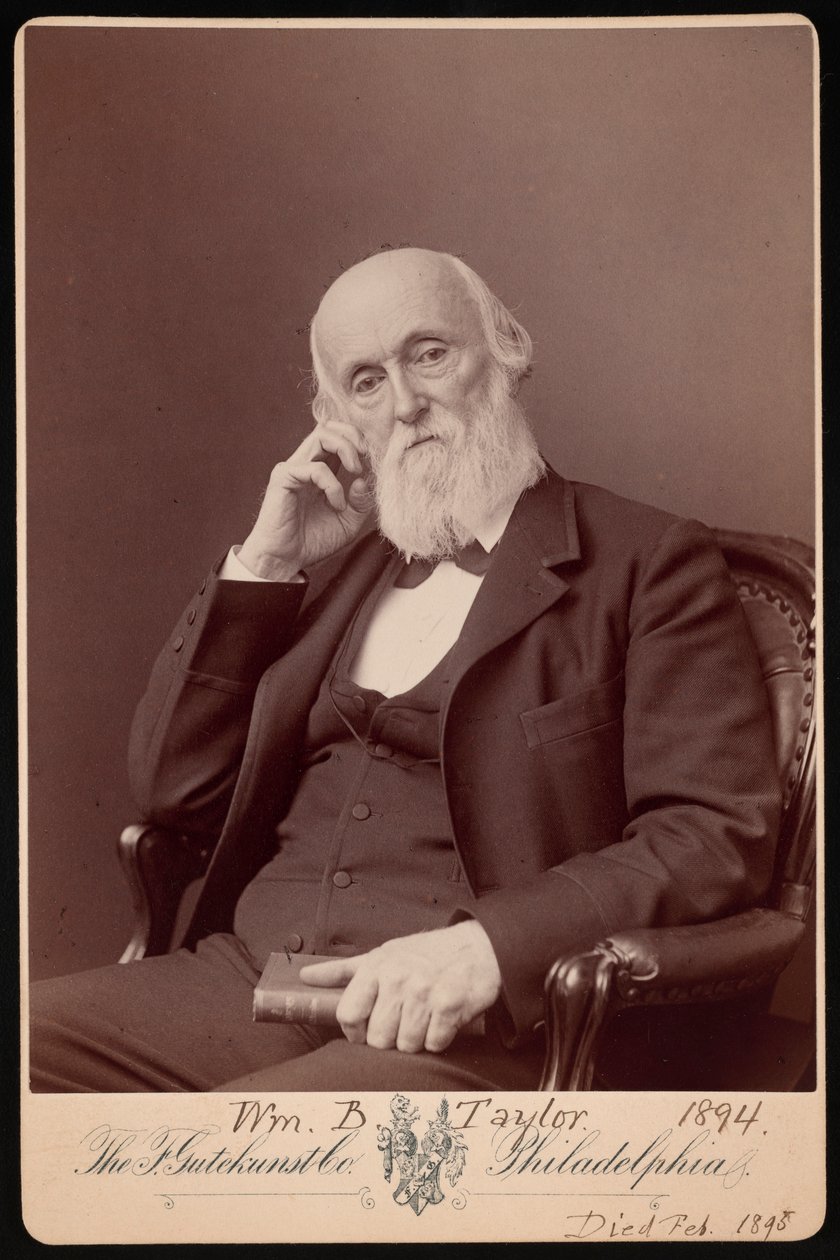 Retrato de William Bower Taylor 1821-1895, 1894. de Frederick Gutekunst