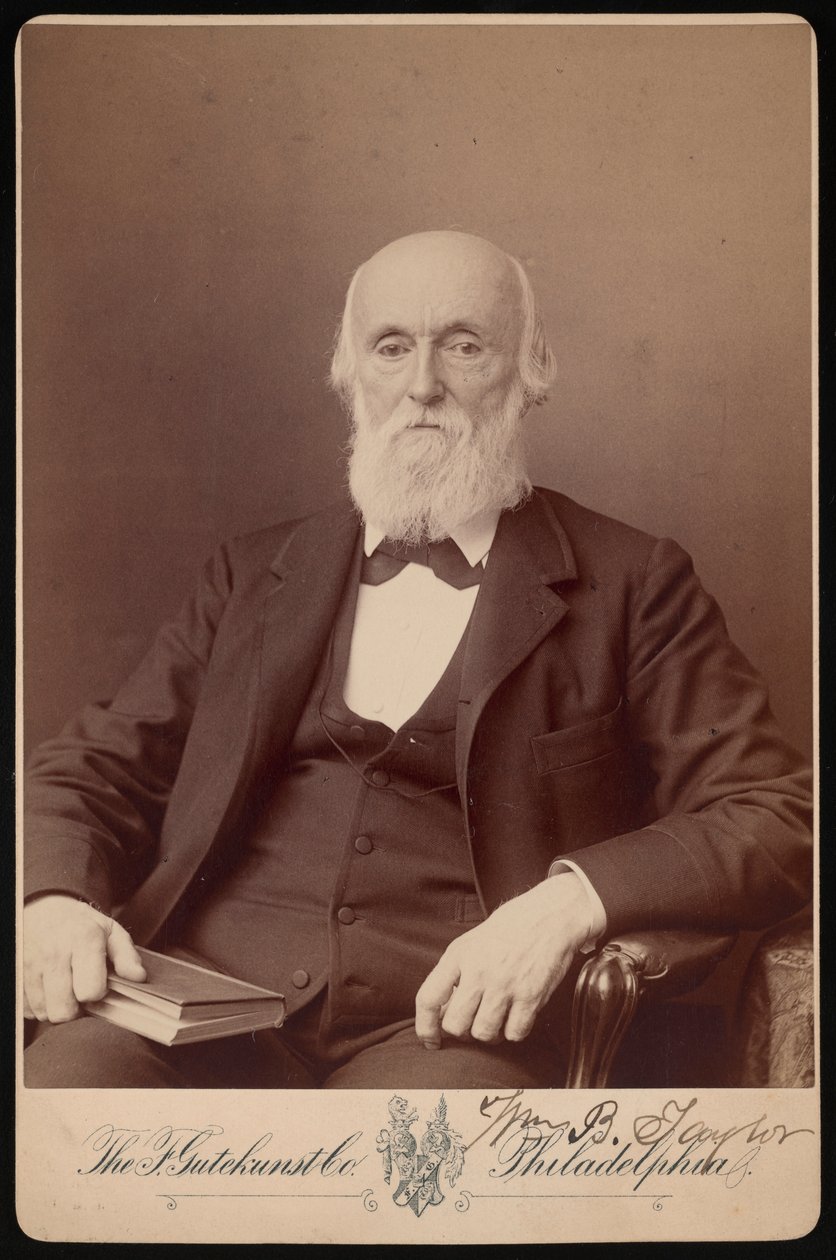 Retrato de William Bower Taylor 1821-1895, abril de 1893. de Frederick Gutekunst