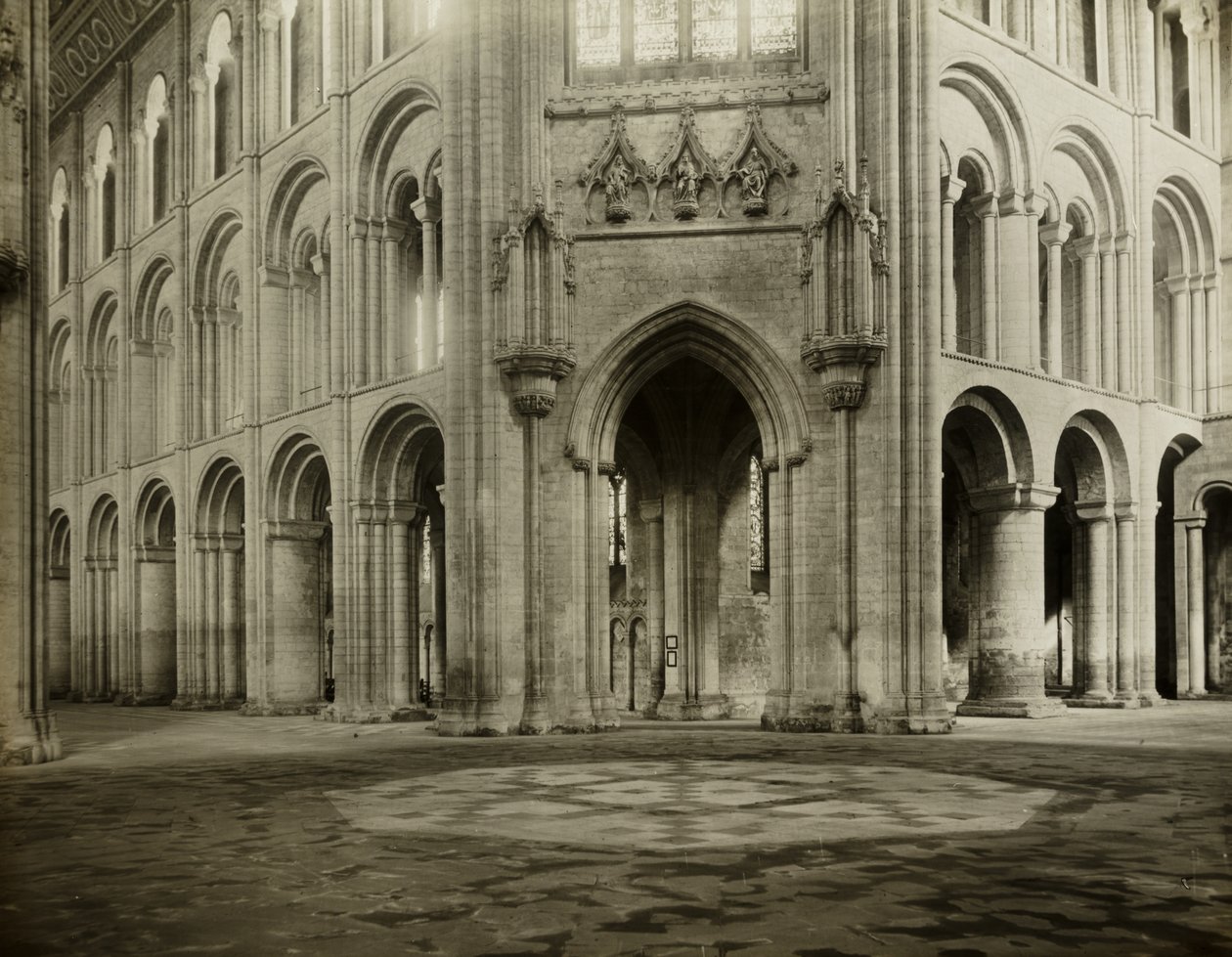 Catedral de Ely: Octógono na Nave e Transepto Norte de Frederick H. Evans