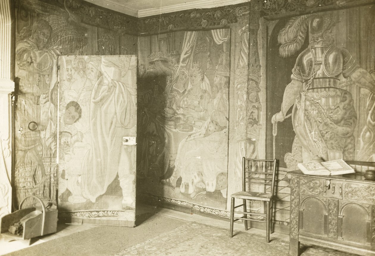 Mansão Kelmscott: Na sala de tapeçaria de Frederick H. Evans