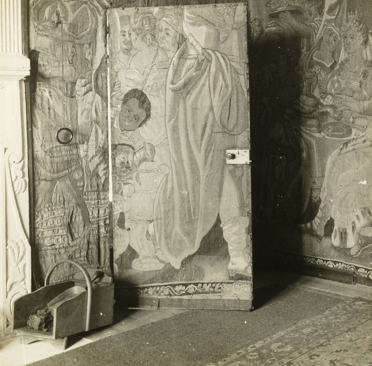 Mansão Kelmscott: Na sala de tapeçaria de Frederick H. Evans