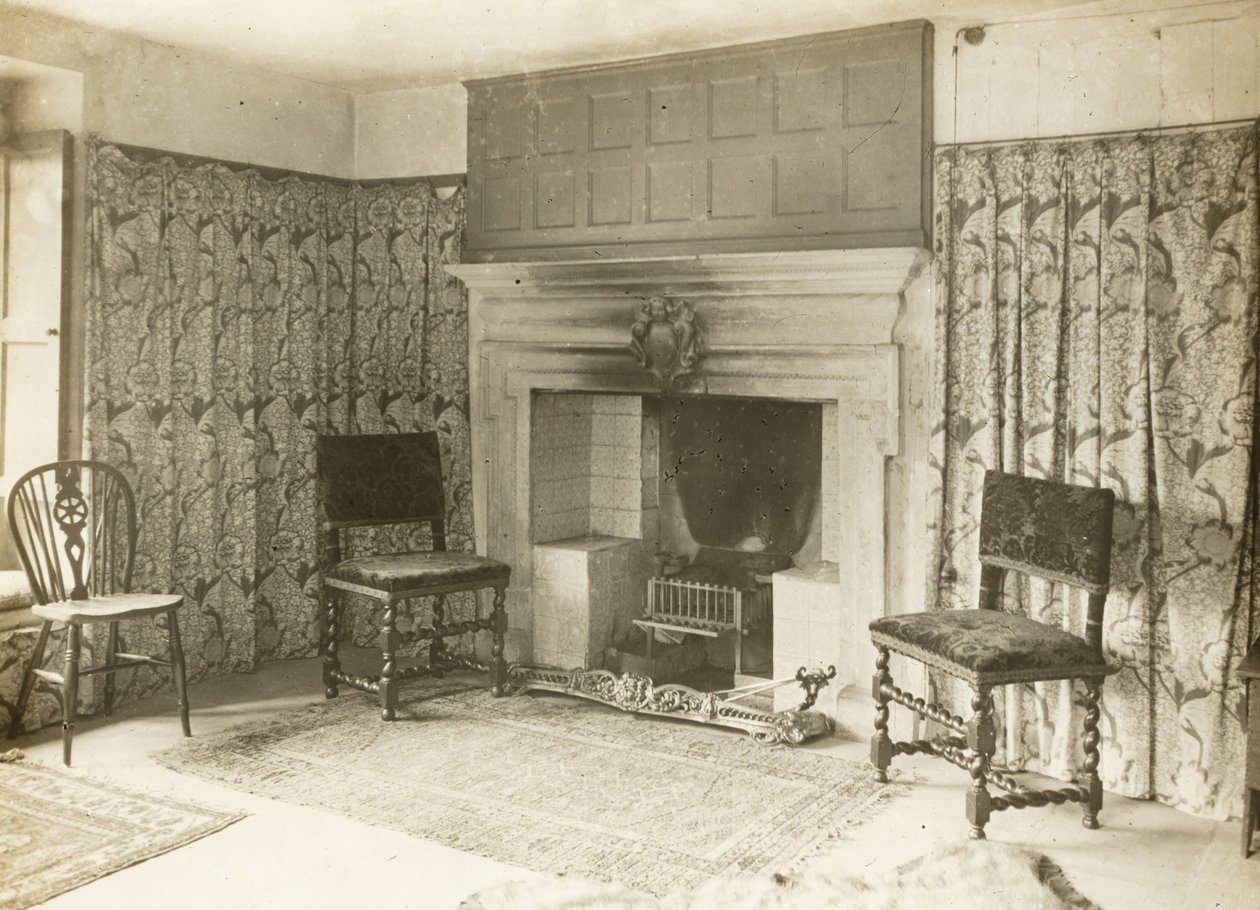 Kelmscott Manor: A Sala Verde de Frederick H. Evans