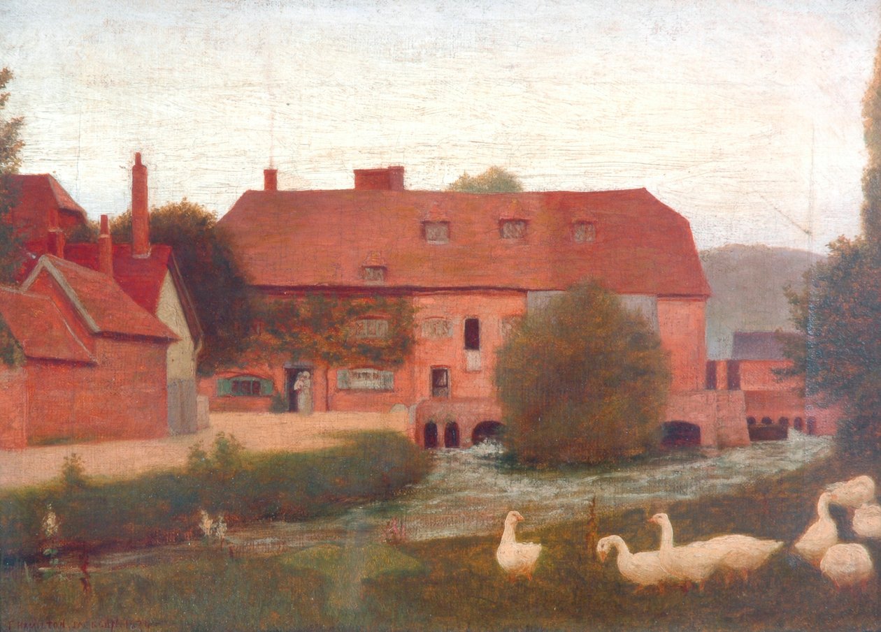 Corrente do Moinho, 1876 de Frederick Hamilton Jackson