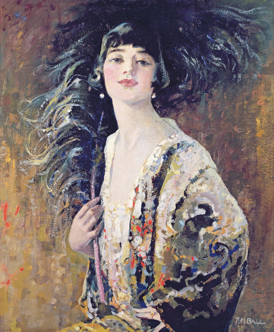 O Fã Negro, 1929 de Frederick Hammersley Ball