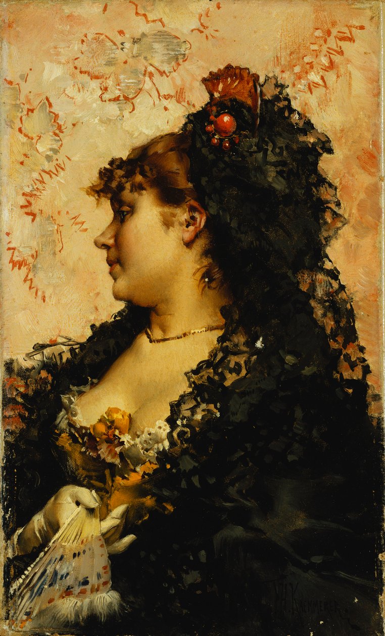 Uma beleza espanhola, de Frederick Hendrick Kaemmerer