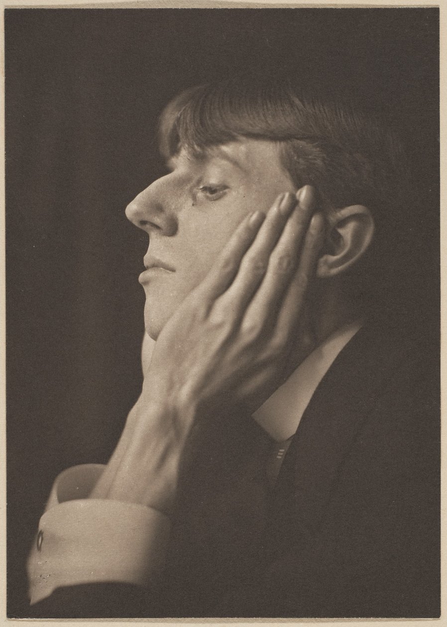 Aubrey Beardsley, c.1894 (impressão em platina) de Frederick Henry Evans