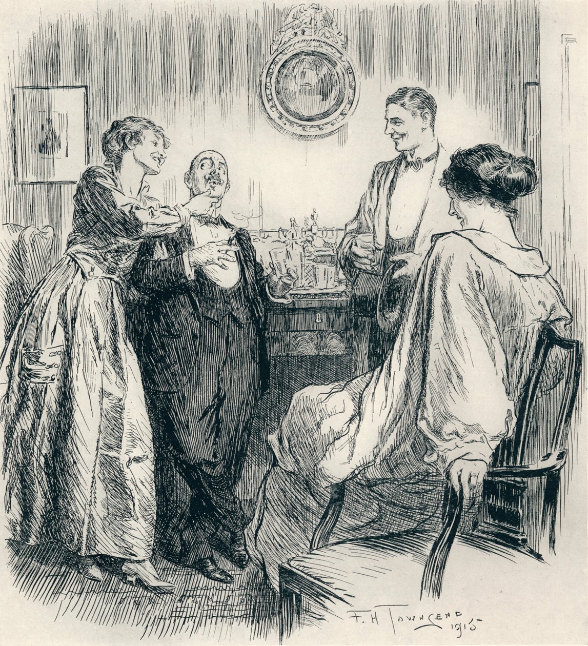 Julho de 1915 - Etapa Seis, c1920 de Frederick Henry Townsend