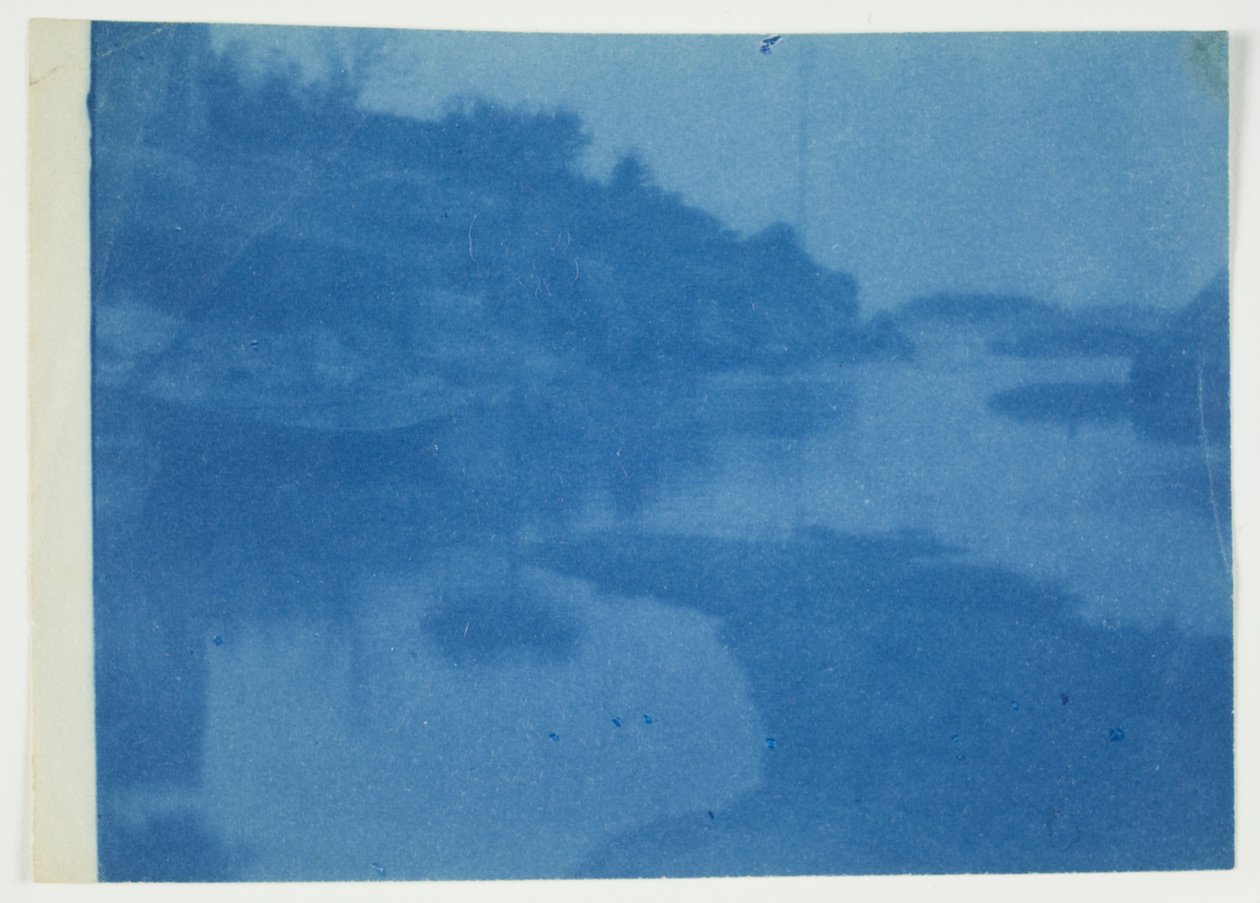Little Good Harbor, Maine, 1900-12 (cianotipo) de Frederick Holland Day
