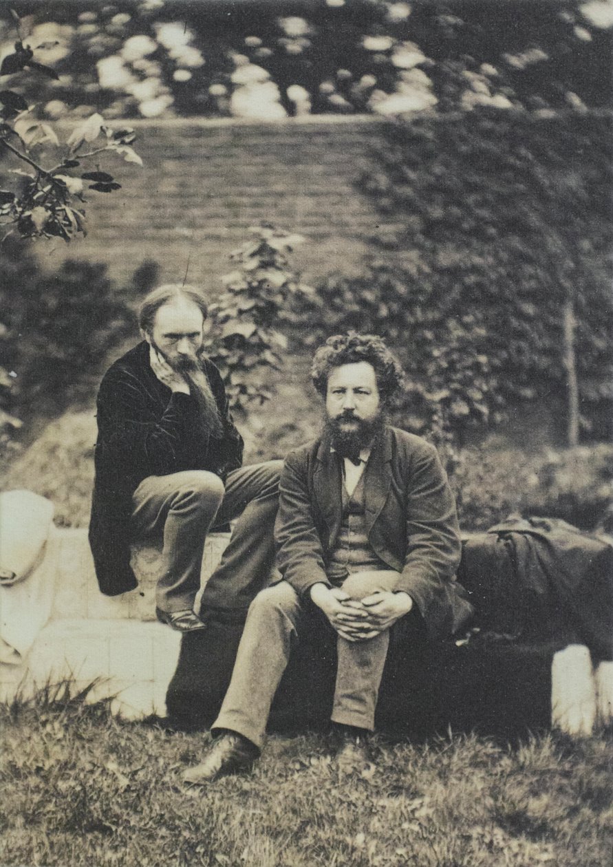 Edward Burne Jones e William Morris, galeria William Morris, Londres (fotografia) de Frederick Hollyer