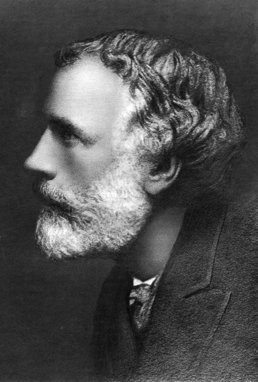 George Meredith, romancista e poeta inglês, c1909. de Frederick Hollyer