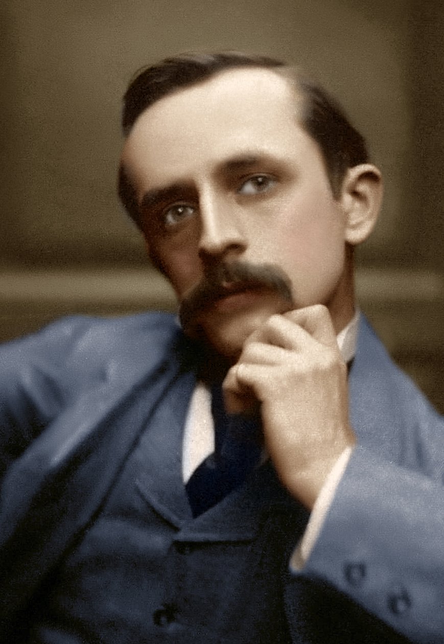 Retrato de JMBarrie, 1892 (foto) de Frederick Hollyer