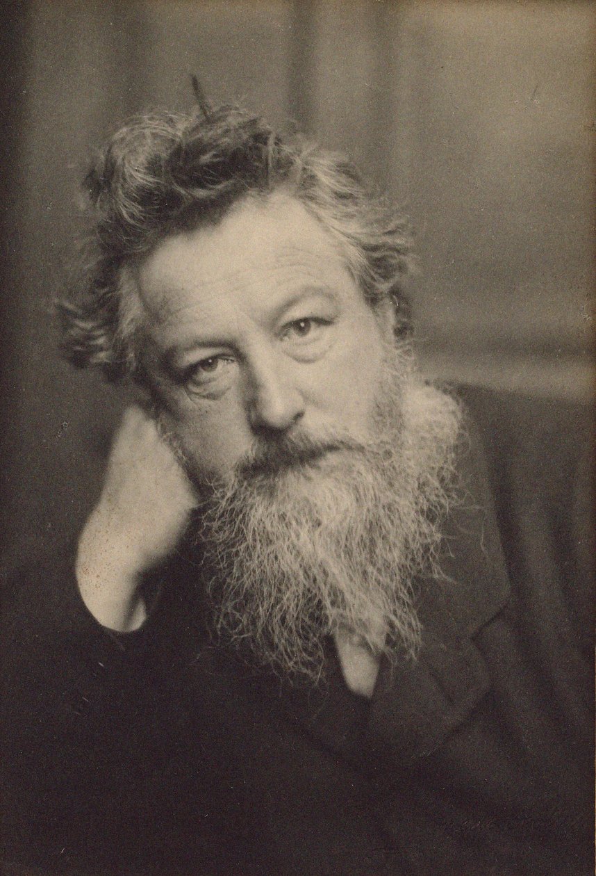 Retrato de William Morris 1834-1896. de Frederick Hollyer