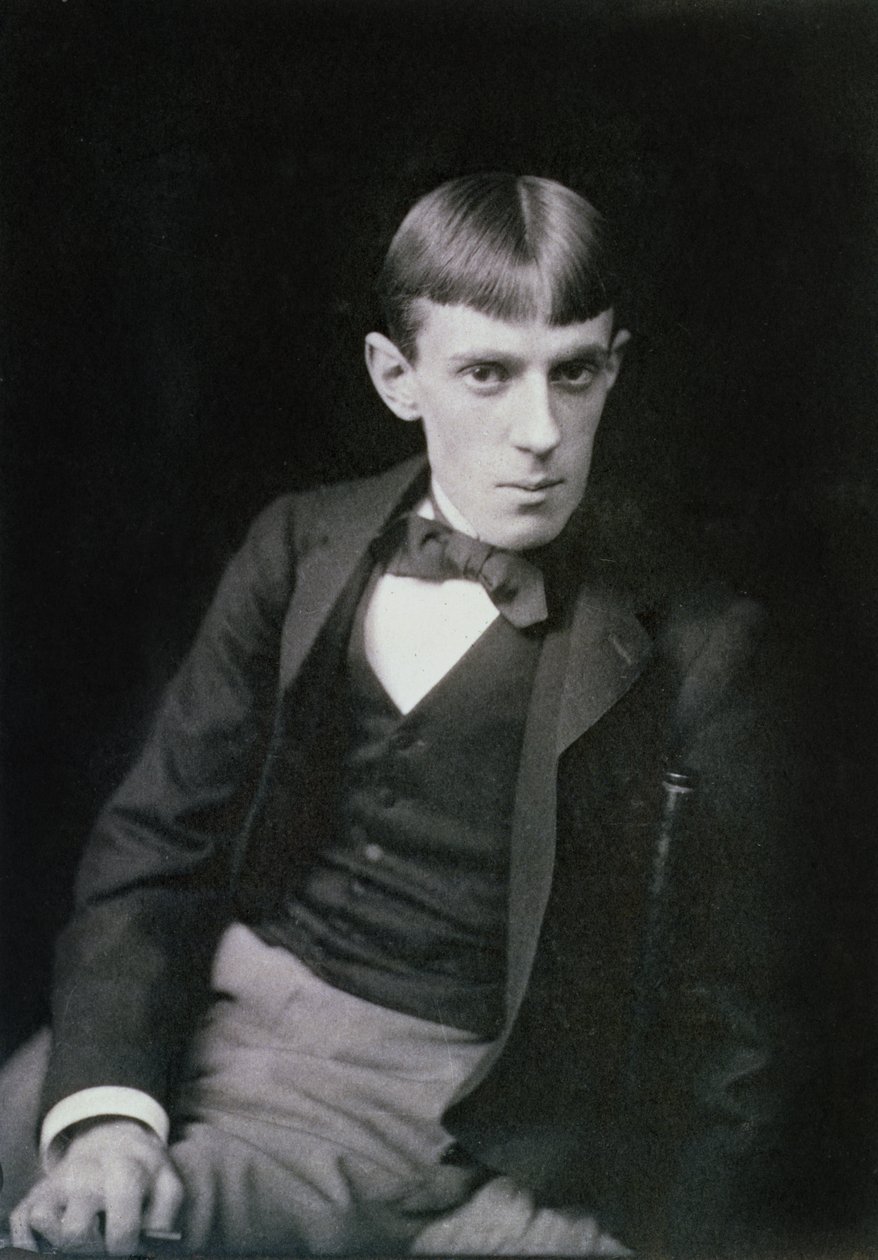 Fotografia de retrato de Aubrey Beardsley (1872-98) por Frederick Hollyer (1837-1933) de Frederick Hollyer