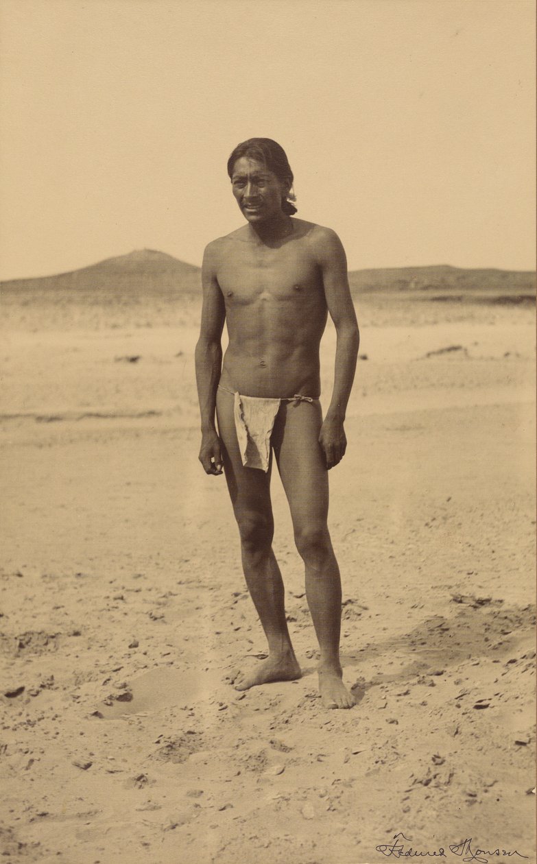 [Homem nativo americano] de Frederick I. Monsen