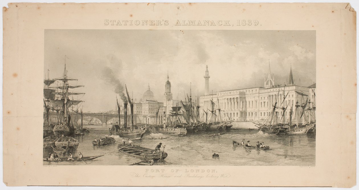 Porto de Londres de Frederick James Havell