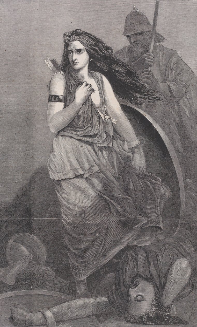 Dar-Thula, do Illustrated London News, 27 de julho de 1861. de Frederick James Smyth