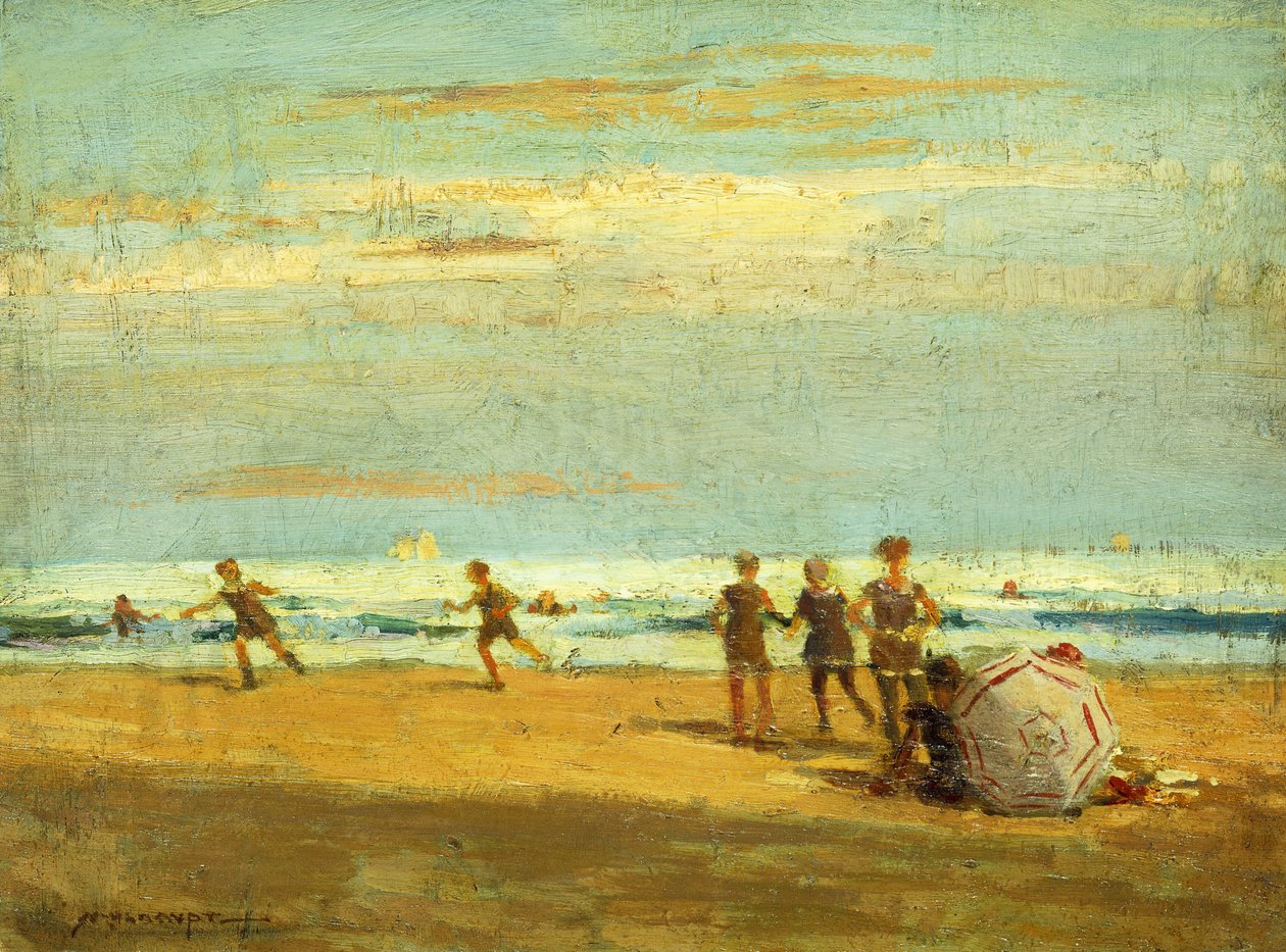 A beira-mar de Frederick John Mulhaupt