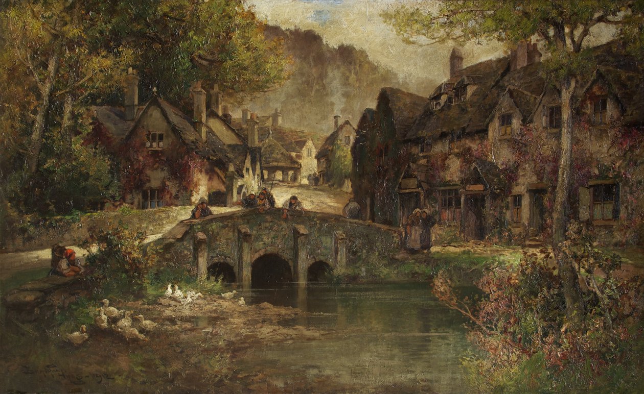 Castelo Combe de Frederick Johnn  Hiles