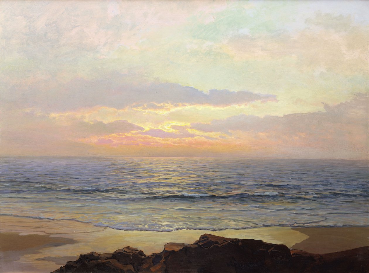 Placid Sunset de Frederick Judd Waugh