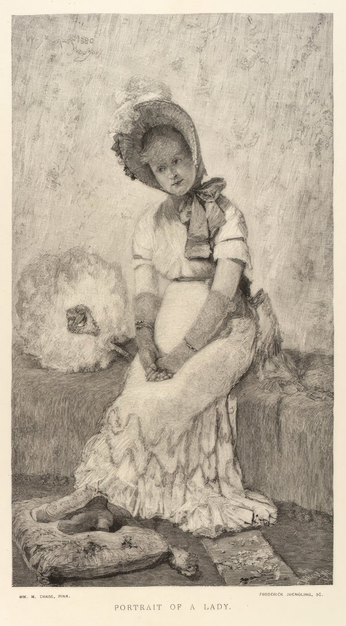 Retrato de uma Senhora de Frederick Juengling