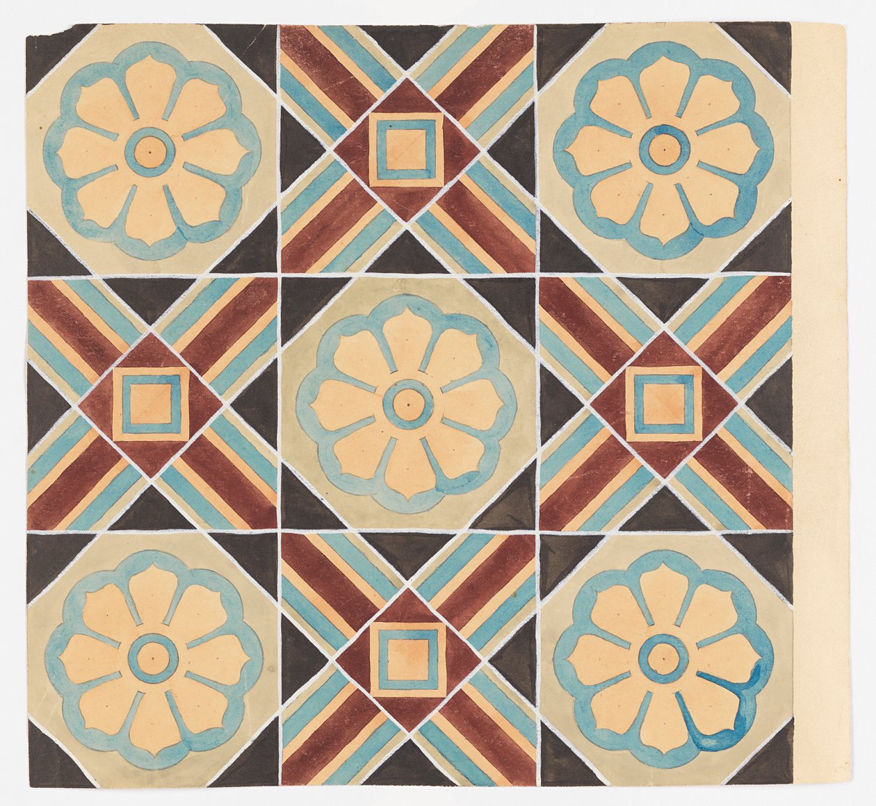 Design da telha de Frederick Krieg