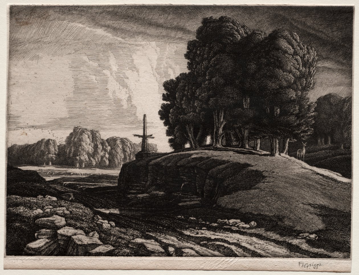 As mãos cruzadas de Frederick Landseer Maur Griggs