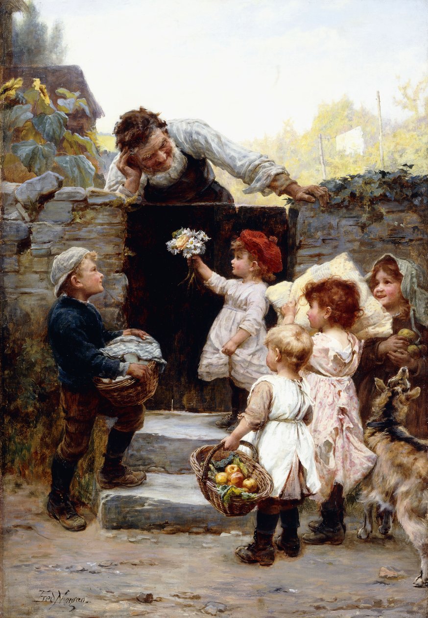 Aniversário do avô, de Frederick Morgan