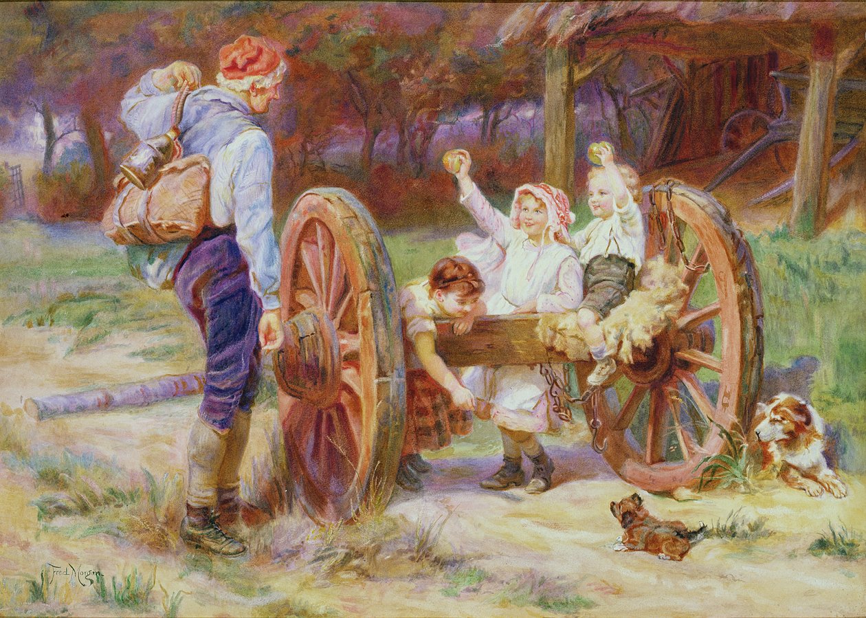 Feliz como os dias são longos de Frederick Morgan