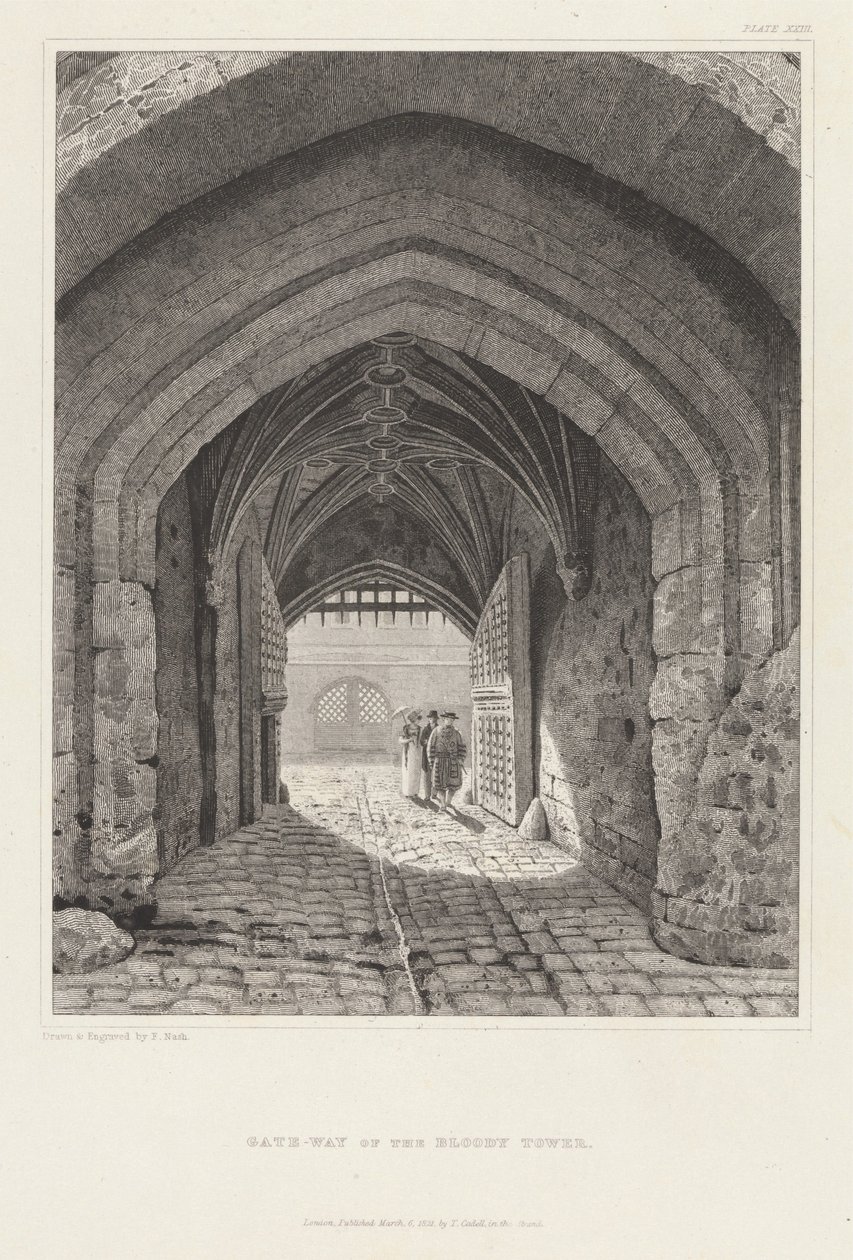 Portão da Torre Sangrenta de Frederick Nash