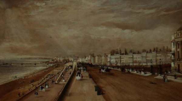 The Seafront, Brighton de Frederick Nash