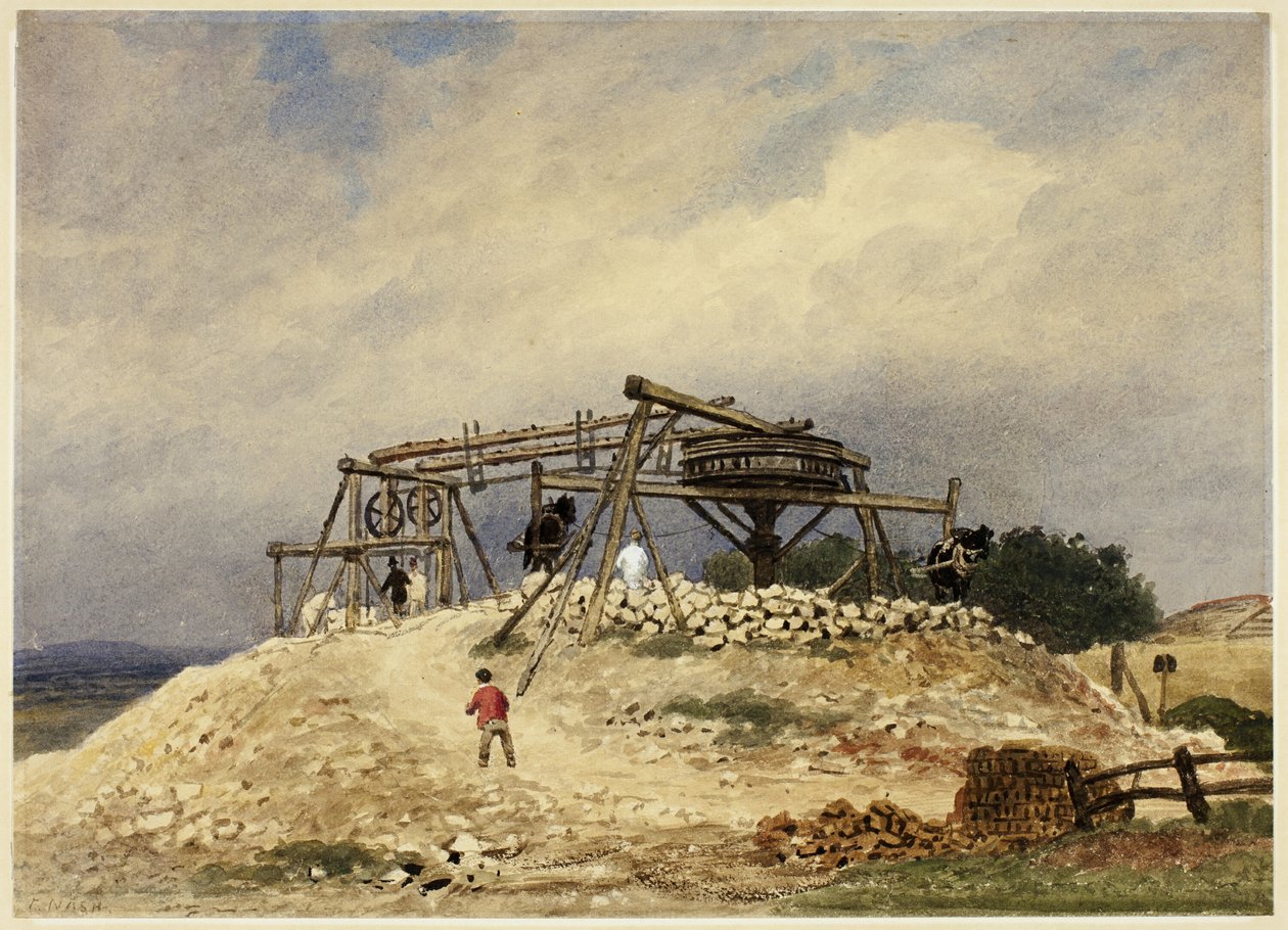 Parte superior da mina de Frederick Nash
