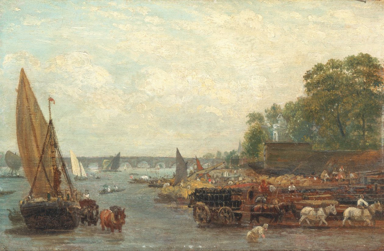 Ponte de Westminster de Frederick Nash
