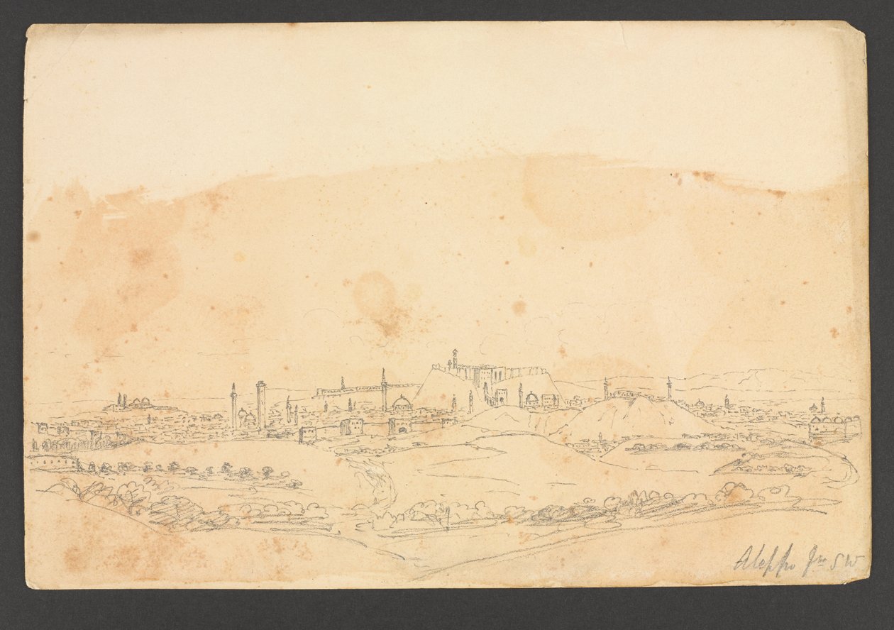 Alepo de SW, Síria de Frederick Peter Layard