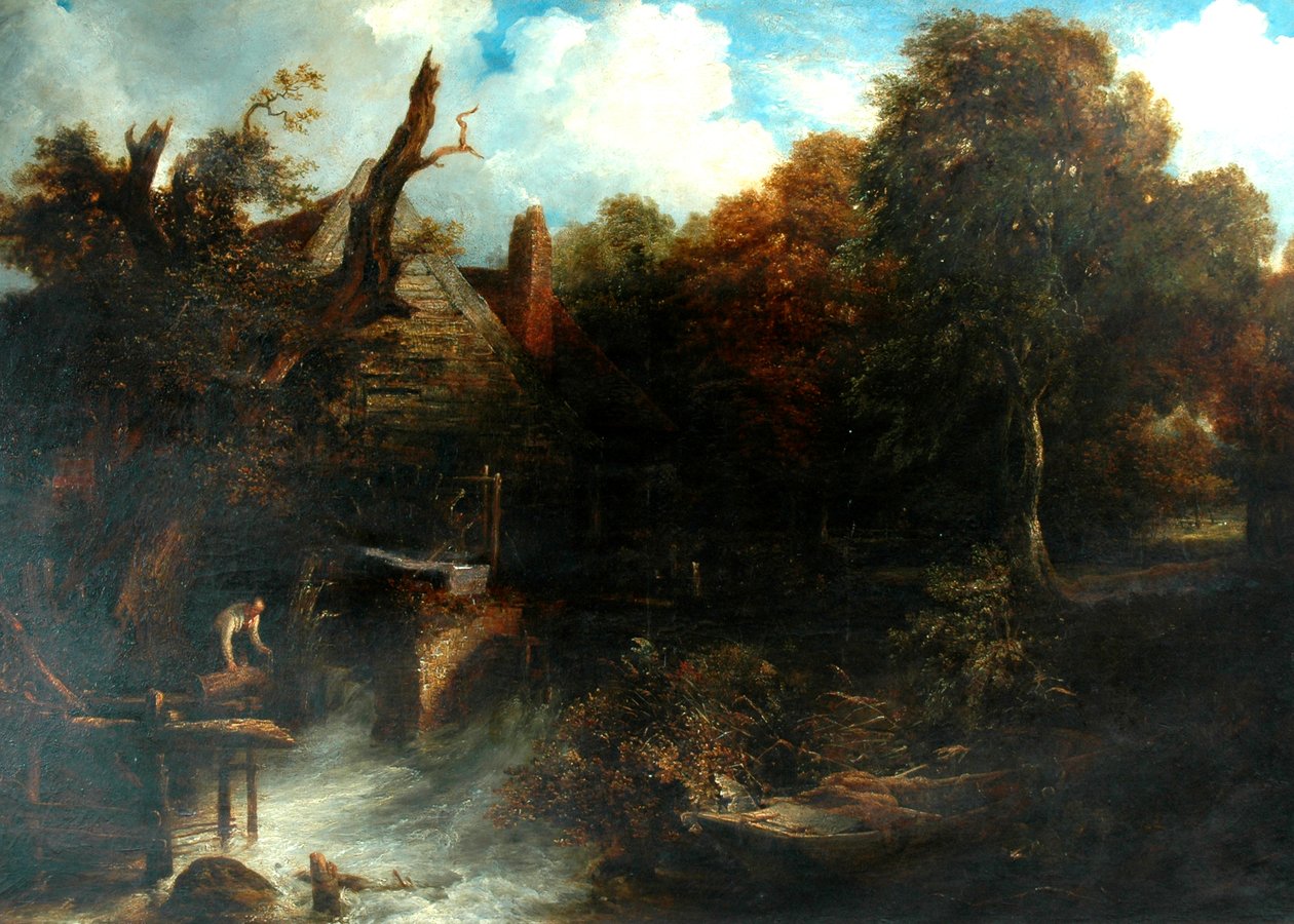 Old Water Mill, North Devon de Frederick Richard Lee