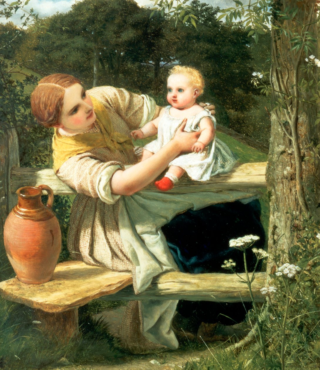 A caminho da primavera, c1862 de Frederick Richard Pickersgill