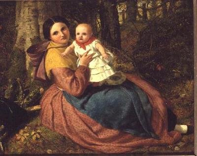 O Filho e a Enfermeira do Artista de Frederick Richard Pickersgill