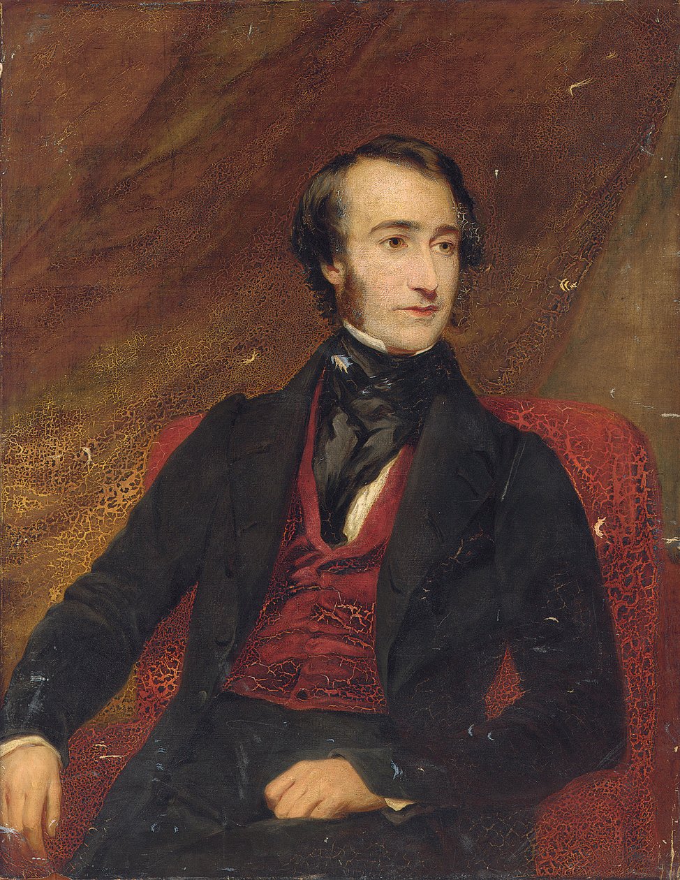 Retrato de Sir Edward Colebrooke, 1843 de Frederick Richard Say