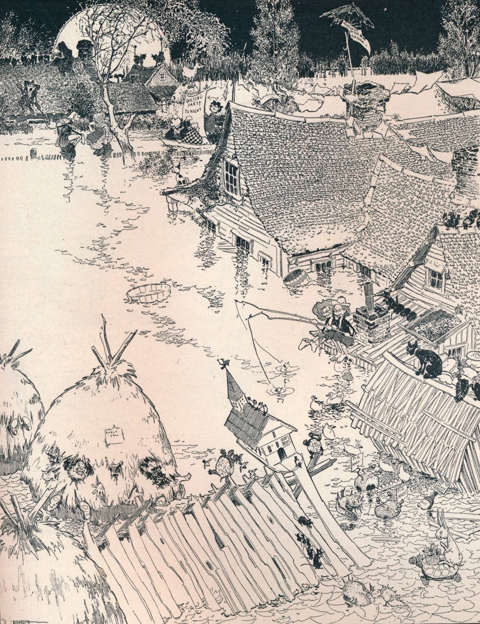 Épocas altas nos Desplaines, c1890 de Frederick Richardson